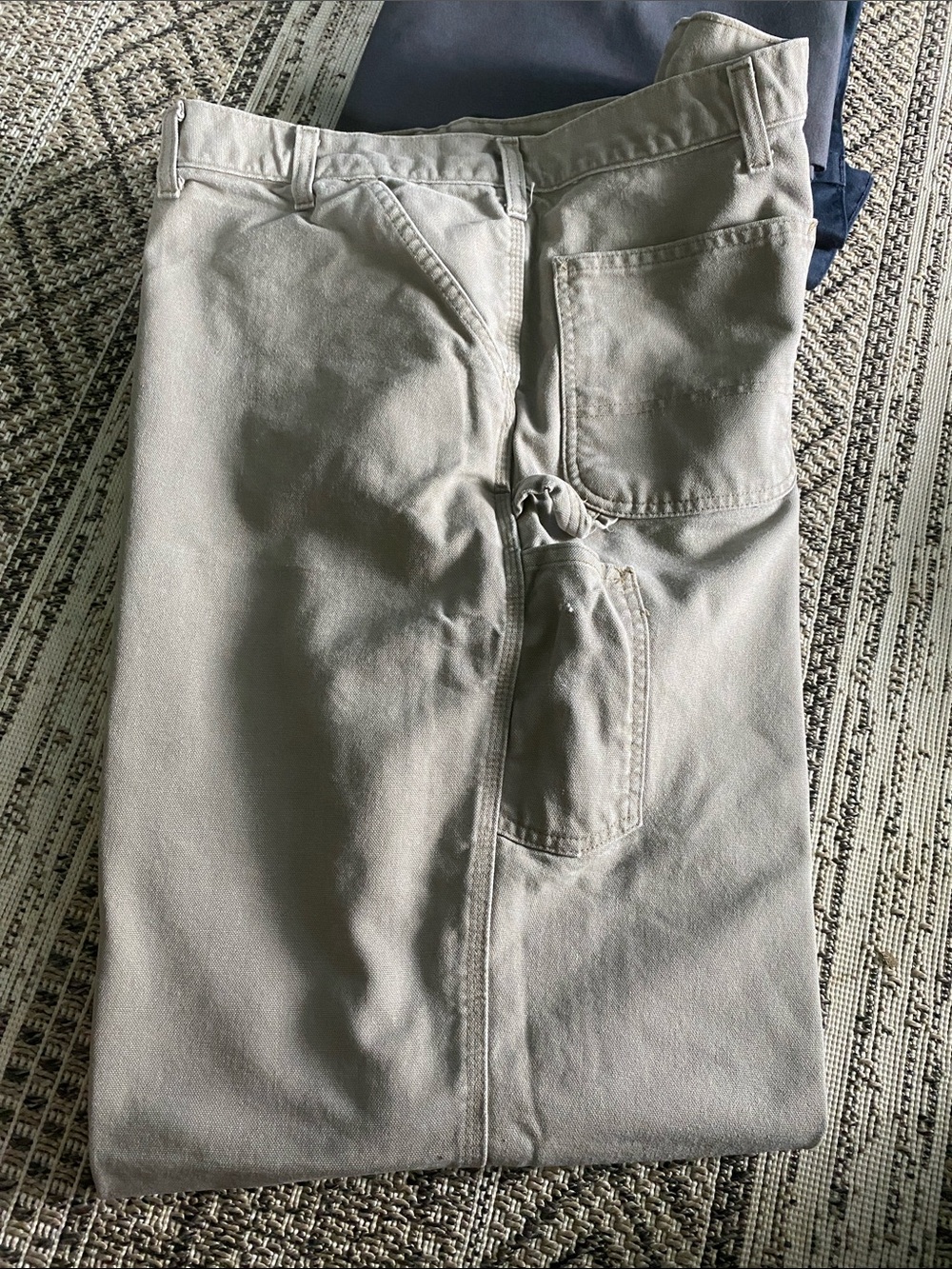 Carhartt B11 DES Desert Original Dungaree Fit Carpenter Pant Work Men Size 48x32